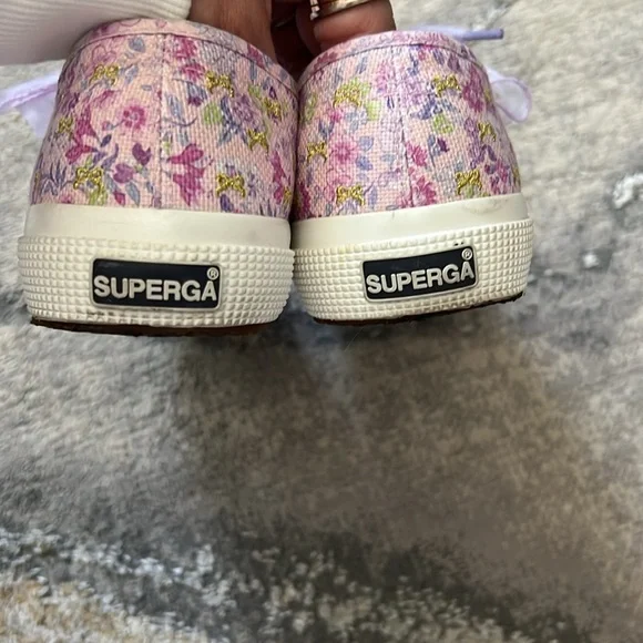 LoveShackFancy x Superga Floral Sneakers - Picture 9 of 13